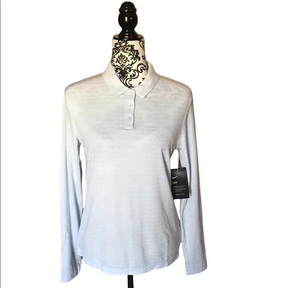 NIKE LONG SLEEVE POLO - Picture 5 of 8